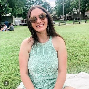 Teal Turquoise Lace Mini Dress